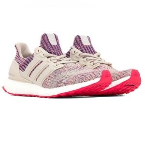 Adidas Ultra Boost Multi Bliss 4.0 Pink and Cream Sneakers size 8.5